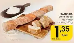 Eroski Da cunha - barra rizada de masa madre oferta