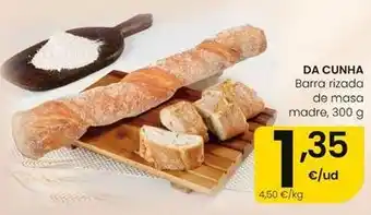 Da cunha - barra rizada de masa madre
