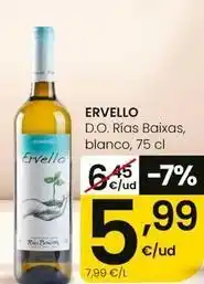 Eroski Ervello - d.o. rías baixas, blanco oferta