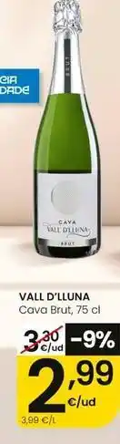 Eroski Vall d'lluna - cava brut oferta