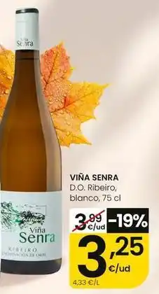 Eroski Viña senra - d.o. ribeiro, blanco oferta