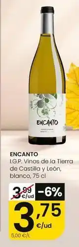 Eroski Encanto - i.g.p vinos de la tierra de castilla y leon blanco oferta
