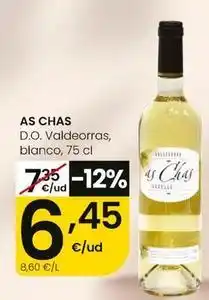 Eroski As chas - d.o. valdeorras blanco oferta