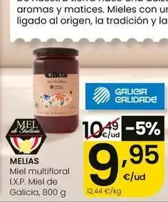 Eroski Melias - miel multifloral i.x.p. miel de galicia oferta