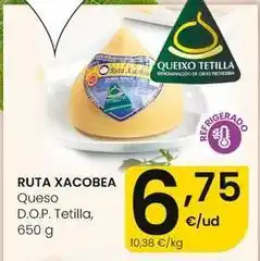 Eroski Ruta xacobea - queso d.o.p. tetilla oferta