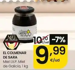Eroski El colmenar de sara - miel i.x.p. miel de galacia oferta