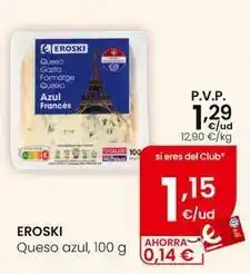 Eroski Eroski - queso azul oferta