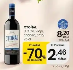 Eroski Otoñal - d.o.ca. rioja, crianza, tinto oferta