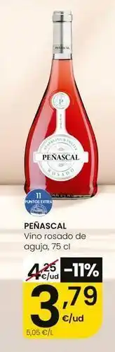 Peñascal - vino rosado de aguja