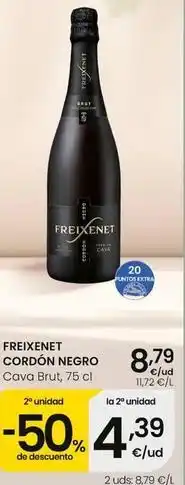 Eroski Freixenet - cordon negro cava brut oferta