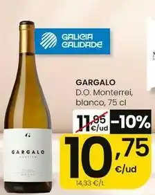 Eroski Gargalo - d.o. monterrei blanco oferta