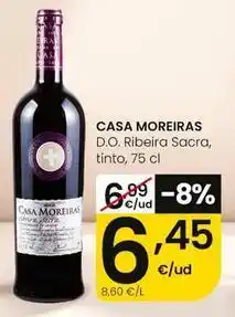 Eroski Casa morando - d.o. ribeira sacra, tinto oferta