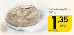 Eroski Bollo de espelta oferta