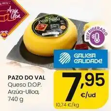 Eroski Pazo do val - queso d.o.p. arzua-ulloa oferta