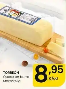 El torreón - queso en barra mozzarella