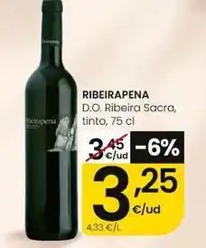 Eroski Ribeirapena - d.o. ribeira sacra, tinto oferta