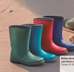 Eroski Bota de agua con forro calido oferta