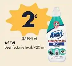 Supermercados Lupa Asevi - desinfectante textil oferta
