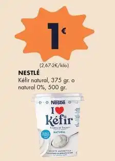Supermercados Lupa Nestlé - kefir natural oferta