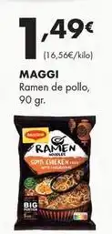 Supermercados Lupa Maggi - ramen de pollo oferta