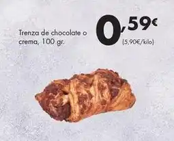 Supermercados Lupa Trenza de chocolate o crema oferta