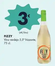 Supermercados Lupa Fizzy - vino verdejo 5,5° frizzante oferta