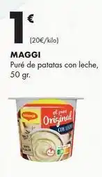 Supermercados Lupa Maggi - puré de patatas con leche oferta