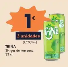 Supermercados Lupa Trina - sin gas de manzana oferta