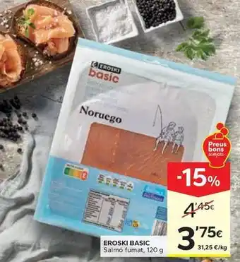 Eroski - basic salmo fumat