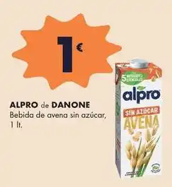 Supermercados Lupa Danone - alpro bebida de avena sin azucar oferta