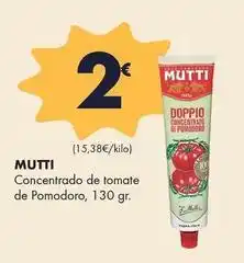 Supermercados Lupa Mutti - concentrado de tomate de pomodoro oferta