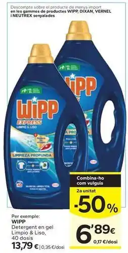 Caprabo Hipp - verrexples en gel limpiaf & liso oferta