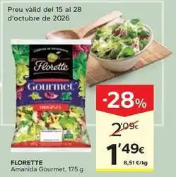 Caprabo Florette - amanida gourmet oferta
