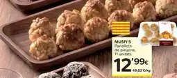 Caprabo Musfi's - panellets de pinyons oferta