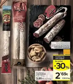 Caprabo Can duran - pan duran oferta