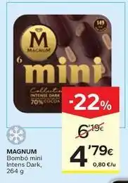 Caprabo Algida - magnum bombo mini intens dark oferta