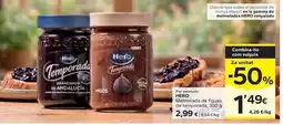Caprabo Hero - mermelada de figues de temporada oferta