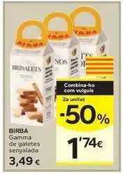 Caprabo Birba - gamma de galetes oferta