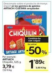 Caprabo Artiach - chiquilin oferta