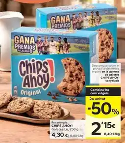 Caprabo Lu - chips ahoy! galetes oferta