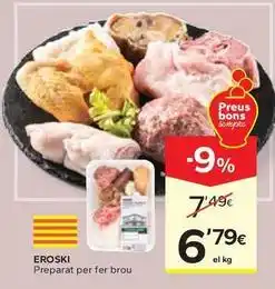 Caprabo Eroski - preparat per fer brou oferta