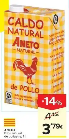 Caprabo Aneto - brou natural de pollastre oferta