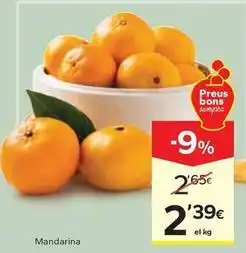 Caprabo Mandarina oferta