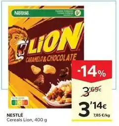 Caprabo Nestlé - cereals lion oferta
