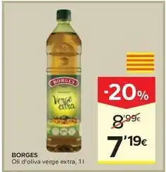 Caprabo Borges - oli d'oliva verge extra oferta