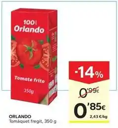 Caprabo Orlando - tomaquet fregit oferta