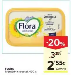 Caprabo Flora - margarina vegetal oferta