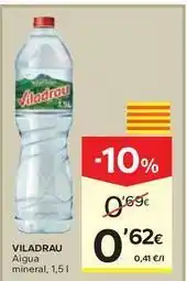 Caprabo Viladrau - aigua mineral oferta