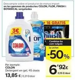 Caprabo Colon - detergent en gel oferta