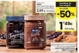 Caprabo Hero - melemada de figues de temporada oferta
